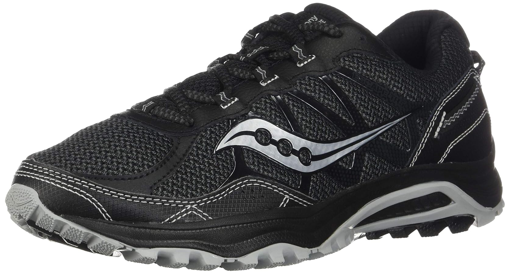 Saucony Men's Grid Escape Tr5 Trail Running Shoe, Black
